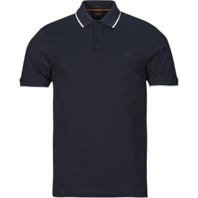 Boss Heren Polo Passertip Donkerblauw - Maat XL