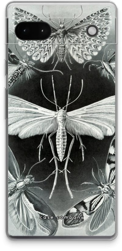 Case Company® - Hoesje geschikt voor Google Pixel 6a hoesje - Haeckel Tineida - Soft Cover Telefoonhoesje - Bescherming aan alle Kanten en Schermrand
