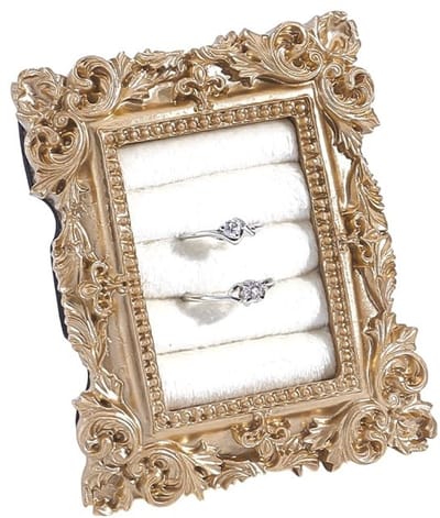 Dailygoody - Vintage ringhouder - Sieradenstandaard - Decoratie voor bruiloften - Oorbellen etalage - Fotografie rekwisieten - Voor sieradenliefh