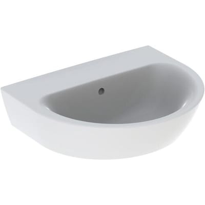 Geberit Renova washbasin 55 x 45 cm without tap hole with overflow 500.579.01.1