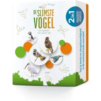 De Slimste Vogel - Een Kaartspel Voor Jong En Oud - Elwin van der Kolk