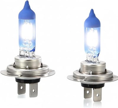 Xenon Stijl Lampen - Halogeen Lampen - Mistlichten - Xenon Look - H7 55W - Wit