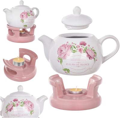 KADAX 1L Verwarmingskan BL-T-39 Bloemen 38481