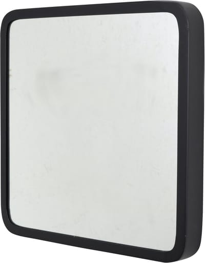 LOFT42 Mirror Spiegel Vierkant Zwart - Industrieel - Metaal - 42x42