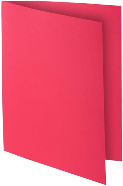 Exacompta 10x ROCK''S 210 Pak van 50 dossiermappen 210g/m2 24x32cm voor A4. - Geassorteerd - 210500E