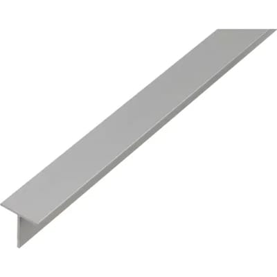 Alberts T-profiel - Aluminium Zilver - 15x15x1,5mm 2m