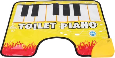 Elektronische Pianomat - Vloerpiano Muziekmat - Muziek Leren Spelen - 24 Aanraakgevoelige Toetsen - 48 x 60 cm - Meerkleurig