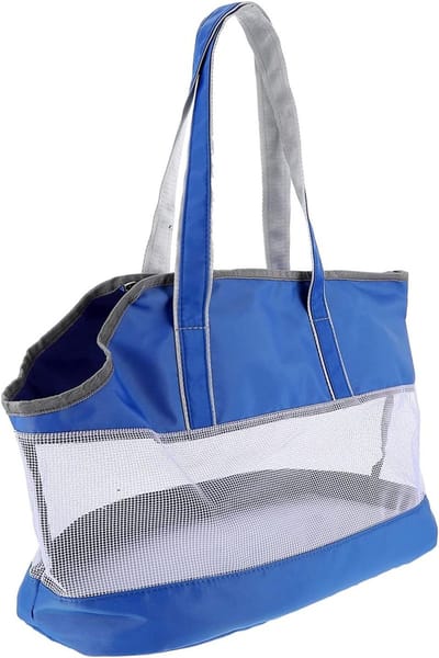 Huisdier Draagtas - Reistas Kat - Veilig Vervoer - Hoofd Uit Ventilatie - 55x30x22cm - Diepblauw
