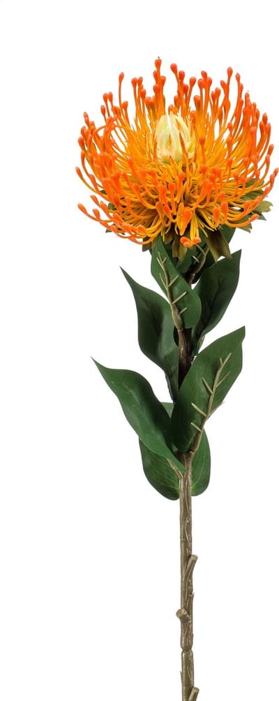 Emerald - Kunstbloem Nutans 72cm geel/oranje - Kunstplant voor binnen