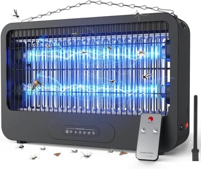 Insectenverdelger met UV-Licht en Afstandsbediening - Effectieve Muggenval voor Binnen en Buiten