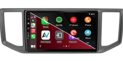 Apple CarPlay & Android Auto Autoradio met DAB+ voor Volkswagen crafter 2016+
