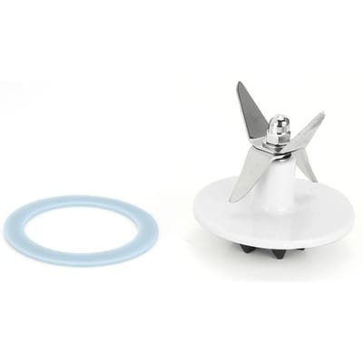 Lame d'extracteur de blender en acier inoxydable pièce de rechange accessoires compatible pour Hamilton white