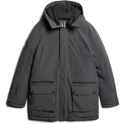 Superdry City Padded Parka Winterjas Heren - Maat S