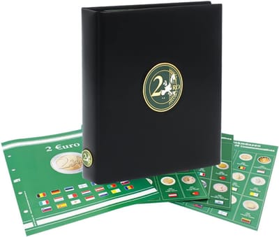 Thijox - Premium Album voor 2 Euro Munten Band 4 - Muntenverzameling, 2019-2020, Bladen 7341-23 tot 7341-26, Ideaal voor Verzamelaar
