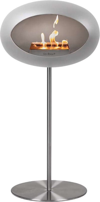 Le Feu Ground Steel - Nickel/Stainless Steel/Stainless Steel - 80cm
