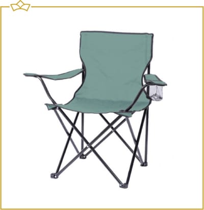 ATTREZZO® Campingstoel - Opvouwbaar - Vouwstoel - Turquoise - Ideaal voor op de camping!