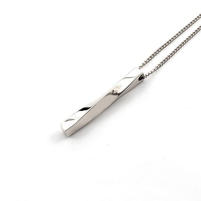 Twist Ketting Zilver