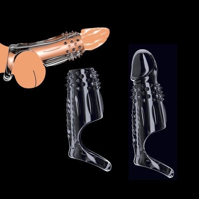 Oneay (2 stuks) Zachte penisring, herbruikbare penisring voor mannen, siliconen ring, verdikt de erectie, seksspeeltje voor penisvergroting