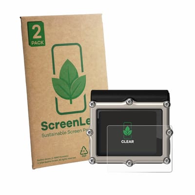 2 Stuks Screenprotector voor Shearwater Petrel 3 dive computer - Hoogwaardige Beschermfolie transparant