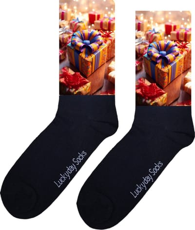 Cadeautjes - Opkikkertje - Grappige sokken - Valentijn cadeau - Verjaardag cadeau - Kerst cadeau - Grappige sokken - Leuke sokken - Slinger - Vrolijke sokken - Kerst sokken - Vaderdag - Moederdag - Socks maken Happy - 37-44
