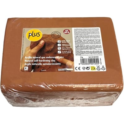 Klei plus 5kg terracotta