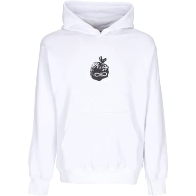 Herenhoodie Tassen Hoodie Wit