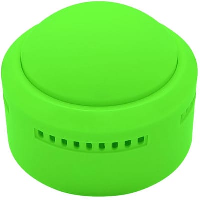 Bouton sonore, buzzer musical avec bouton parlant léger enregistrable pour cadeaux promotionnels vert