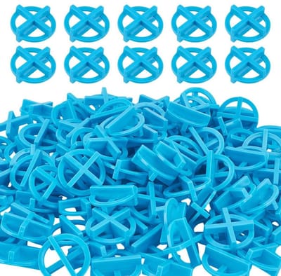 Dailygoods- Tegelafstandhouders 500 Stuks - Afneembare Hoekverdelers - Clips voor Nivelleren - Lichtgewicht Kunststof - Perfecte Resultaten - Tegels