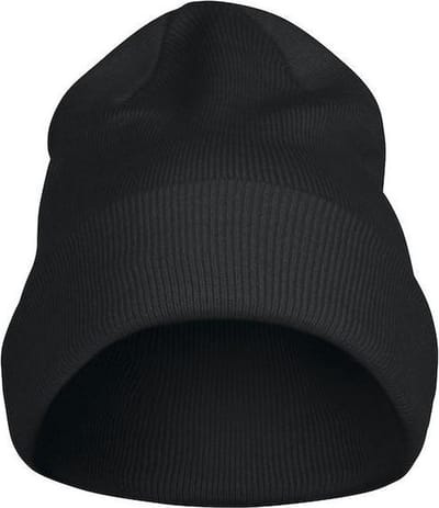 Printer Beanie - Muts - Unisex - dames - heren - Zwart - one size - skimuts