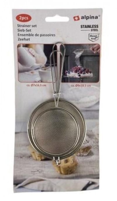 Alpina Bolzeven | Zilver | Set van 2 stuks