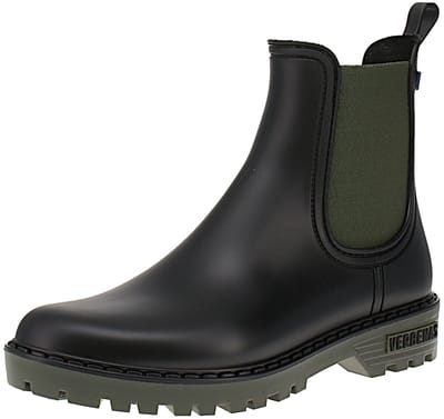 Verbenas 5760020434 Gaudi Mate - Dames Chelsea Laarzen - Negro-Kaki