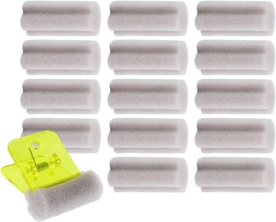 Tafeltennis Spons - Reinigingsklem - Racket Onderhoud - Ergonomisch Handvat - 16 x 12 x 6.5 cm - Grijs