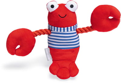 Beeztees Pluche Hondenspeeltje Kreeft Frits 24 x 38 x 13 cm - Hond
