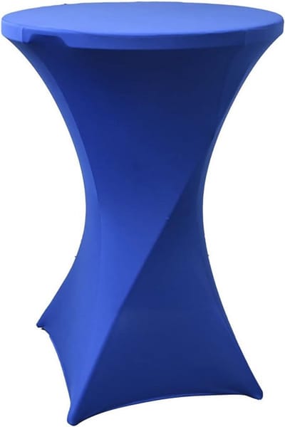 Elegante Stretch Tafelhoezen voor Statafels en Bistrotafels - Ø 60-80 cm, Afwasbaar en Onderhoudsvriendelijk