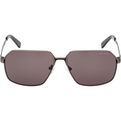 Guess Heren zonnebril met mat montuur (Gunmetal)
