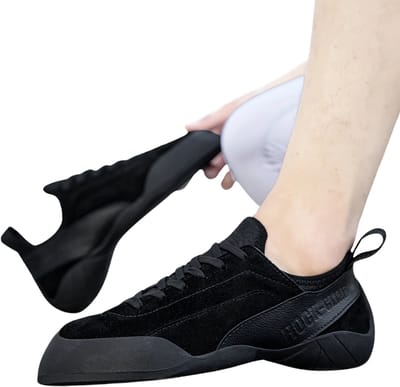 Livano Boulder Schoenen - Boulderschoenen - Klimschoenen - Heren - Dames - Indoor - Zwart + Grijs 33.5