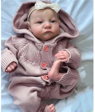Realistische Reborn Babypoppen 45 cm - Zachte Speelgoed Poppen voor Meisjes