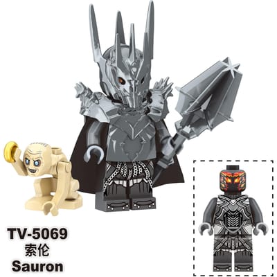 TV6409 Lord of the Rings Elfen Orks Leger Dwerg Rohan Mini Actie Speelfiguren Bouwstenen Montage Speelgoed voor Kinderen Verjaardagscadeau