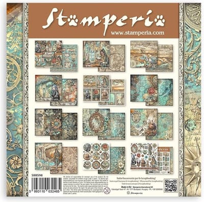 Stamperia - Sir Vagabond in Fantasy World 8x8 Inch Paper Pack (SBBS98)
