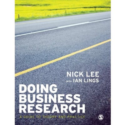 Doing Business Research - Nick Lee