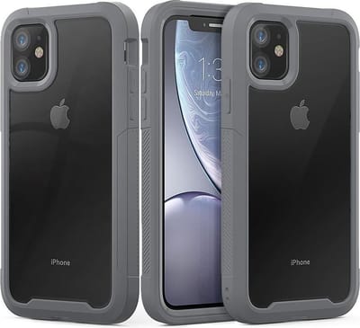 Hoesje Hybride Full Protect Grijs Geschikt voor Apple iPhone 11