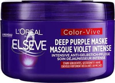 L’Oréal Paris Elsève Deep Purple Maske 250ml haarmasker Vrouwen