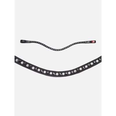 Frontaal voor paard Kieffer Sylvie II fineline br.bd. curved not lined