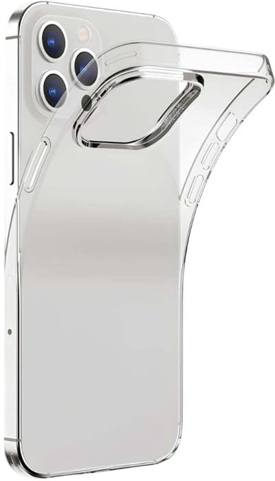 Jaym, Hoesje geschikt voor iPhone 13 Pro Max - Ultra Flexibel & Anti-Shock, Transparant