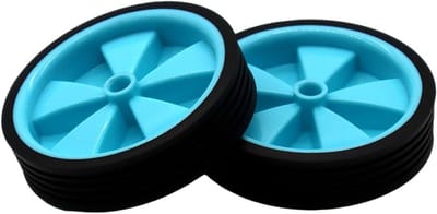 Fiets Trainingswielen - Hulpwielen Kinderfiets - Kind Leren Fietsen - Stille Rubberen Wielen - Universele Maat - Blauw