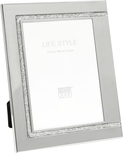 Deknudt Frames fotolijst S57MJ1 - zilver met accent - foto:  10x15cm