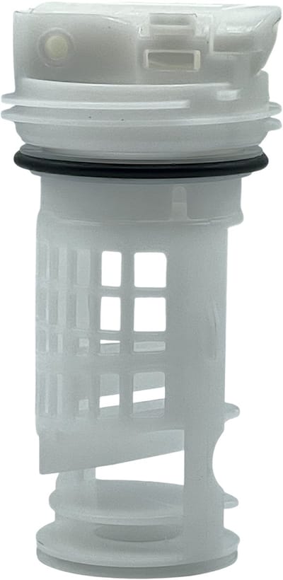 Fixem Wasmachinefilter – Geschikt voor Zanussi, Electrolux - 1327658017 – Compleet met Rubber – Ø 51–62 mm – 123 mm