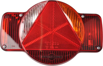 Achterlicht - Humbaur - rechts - 5-polige connector aansluiting - inclusief achteruitrijverlichting