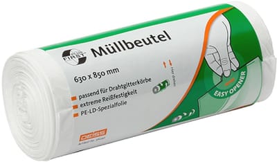 Vuilniszakken 70 L - 40-pack - Sterk en Scheurvast
