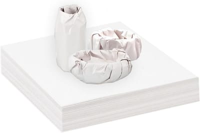 100 Vellen Inpakpapier Dubbelzijdig 30x30 cm voor Verhuizen en Bescherming Breekbare Items